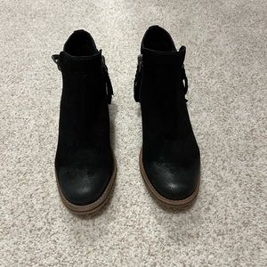 Black ankle boots